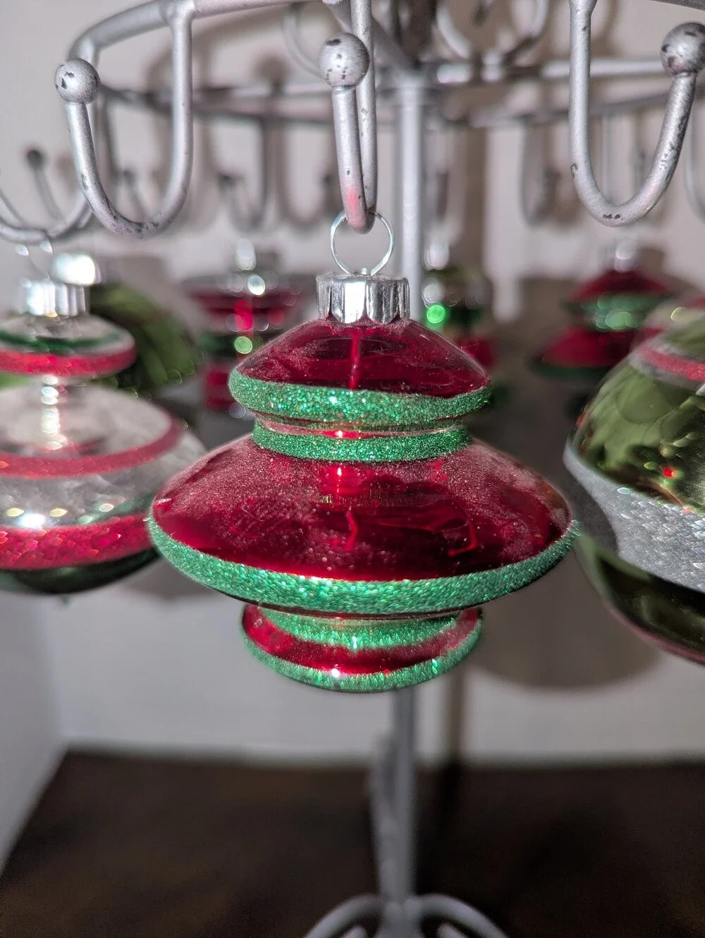 Vintage-Style Shiny Brite Christopher Radko Ornament Set